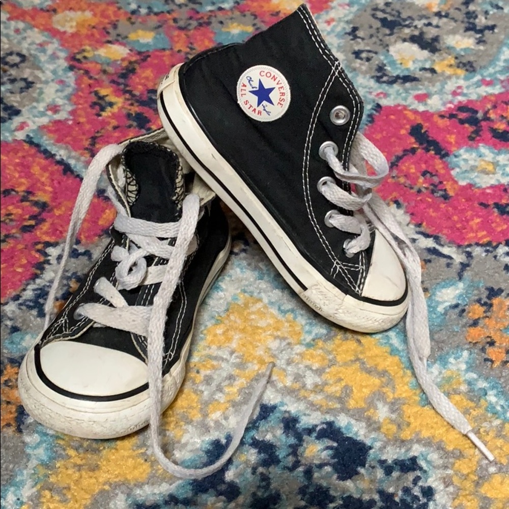 Black High Top Converse